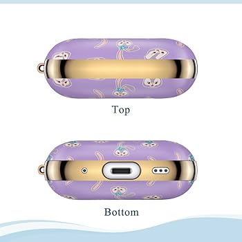 Amazon | airpods pro2 ケース ステラルー 紫 かわいい AirPods